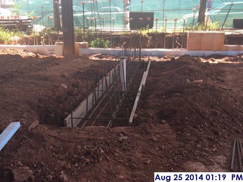 Built rebar boxes at trench drains (Room 141) Facing West (800x600)